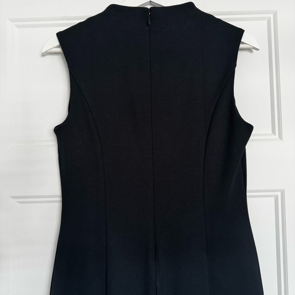NWOT Banana Republic Classic Black Mini High-Neck/Mock-Neck Dress - S - Picture 15 of 15